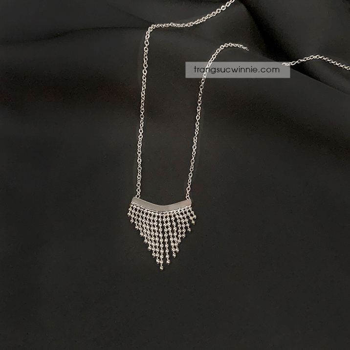  Dây chuyền titan Tassel B 