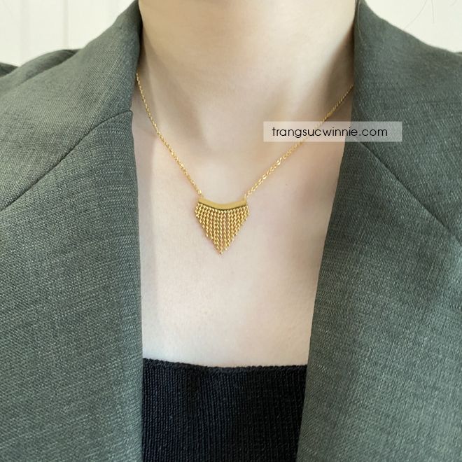  Dây chuyền titan Tassel VG 