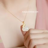  Dây chuyền titan Thỏ hòa điền 
