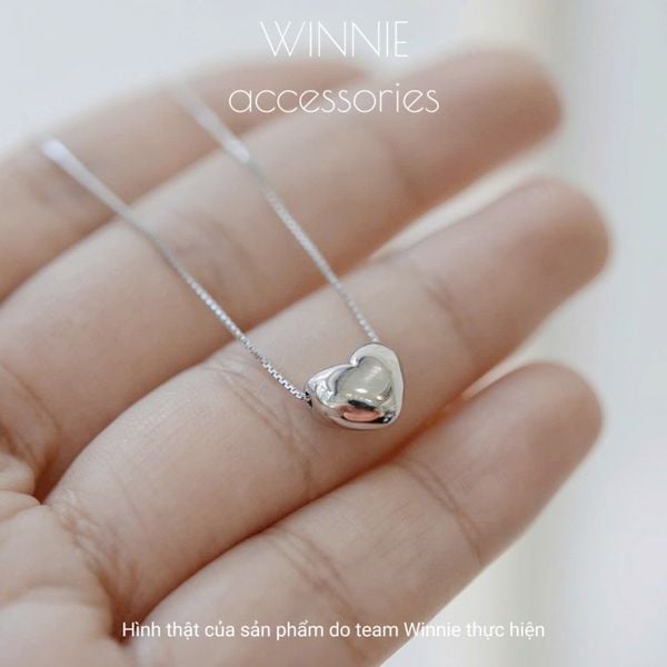  Dây chuyền Bạc S925 Tim Ú 