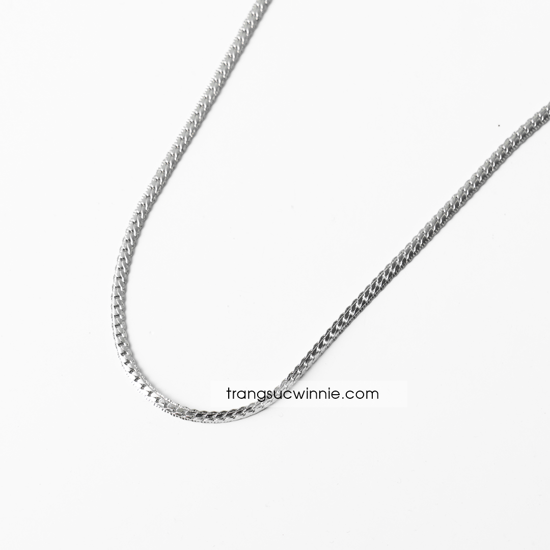  Dây chuyền titan Tiny chain B 