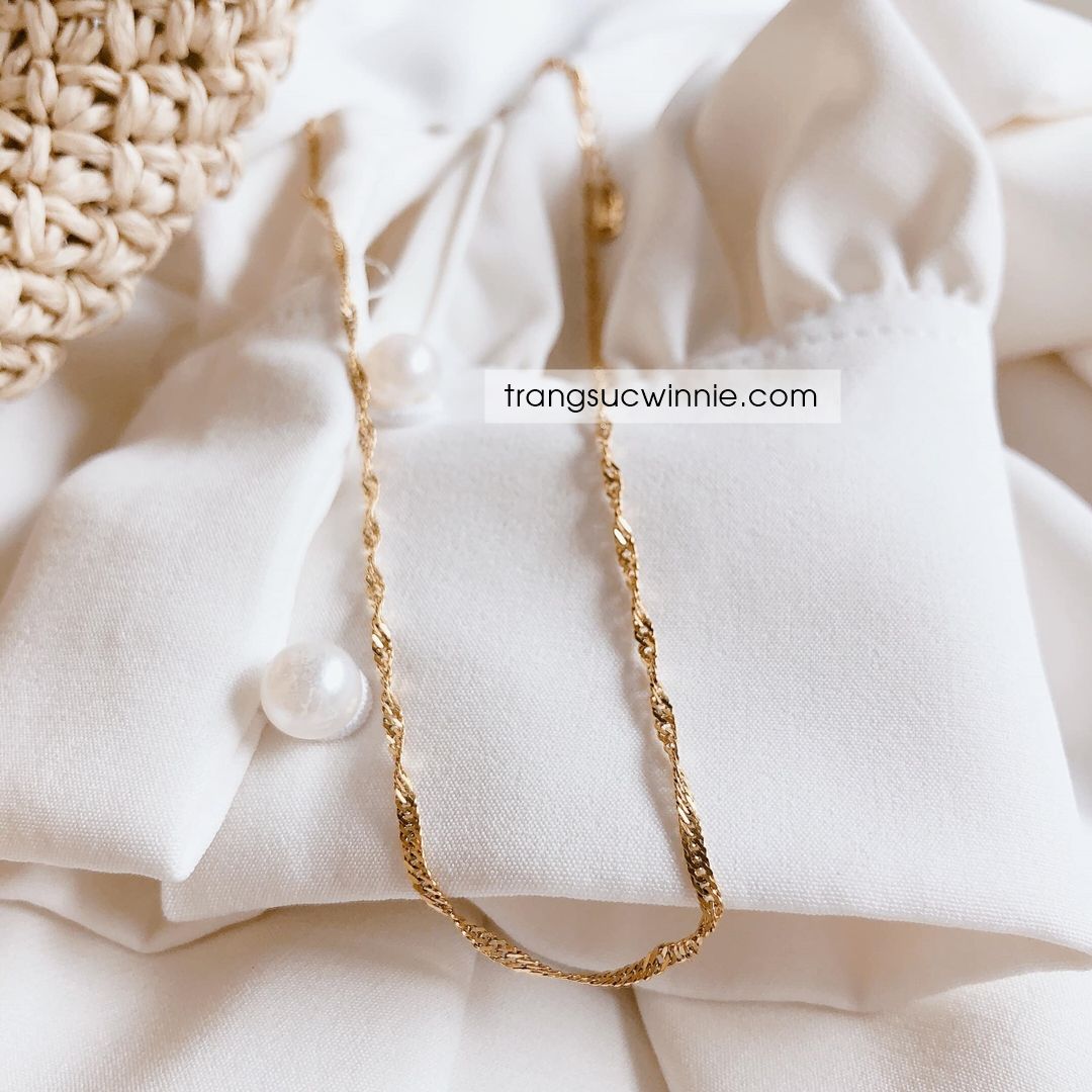  Dây chuyền titan Tiny Twist 