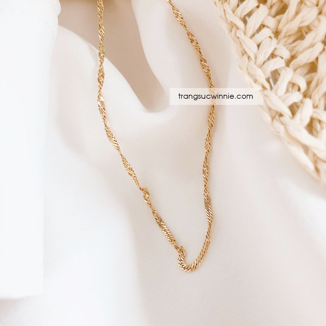  Dây chuyền titan Tiny Twist 