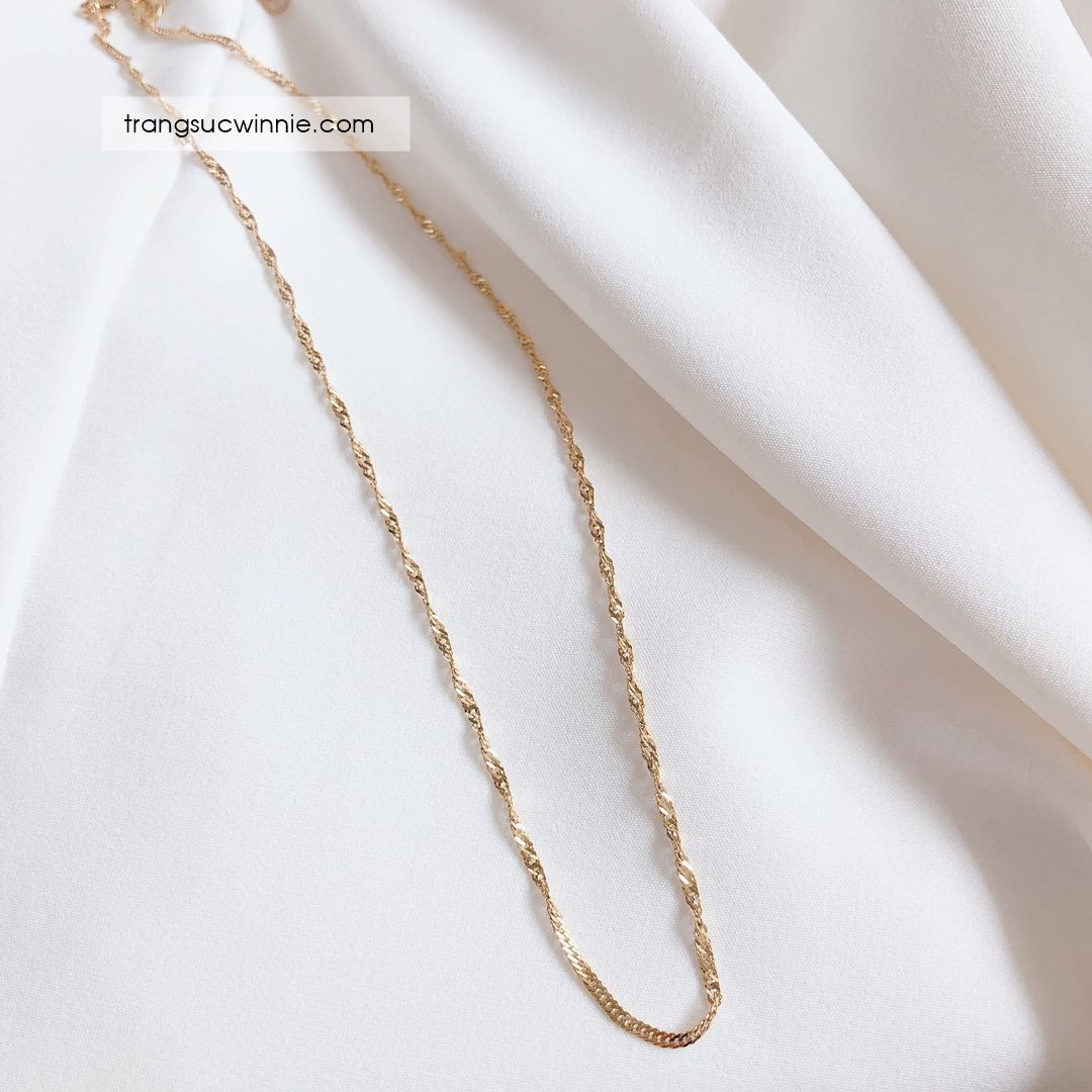  Dây chuyền titan Tiny Twist 