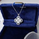  Dây chuyền titan Hoa viền 