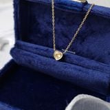  Dây chuyền titan Simple heart 