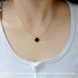  Dây chuyền titan VCA đen 