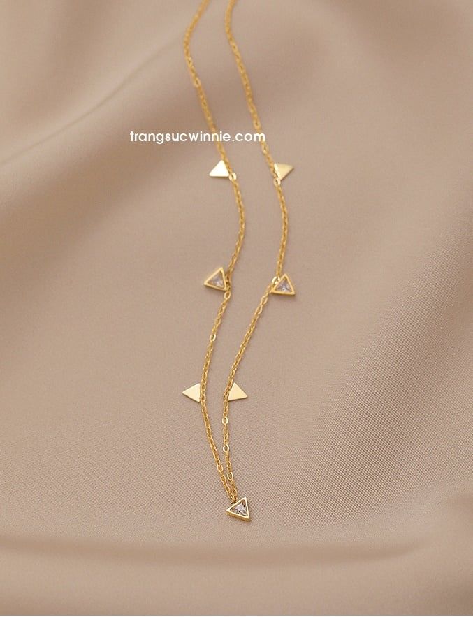  Dây chuyền titan Triangle 