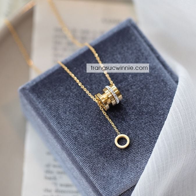  Dây chuyền titan Trible Drop 