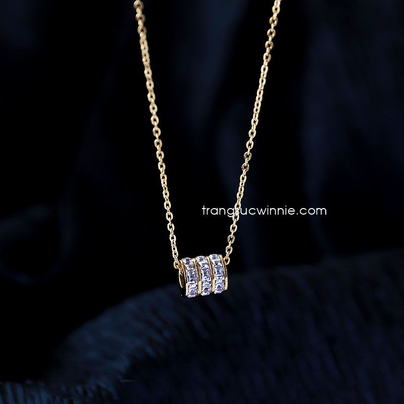  Dây chuyền titan Triple Cube VG 