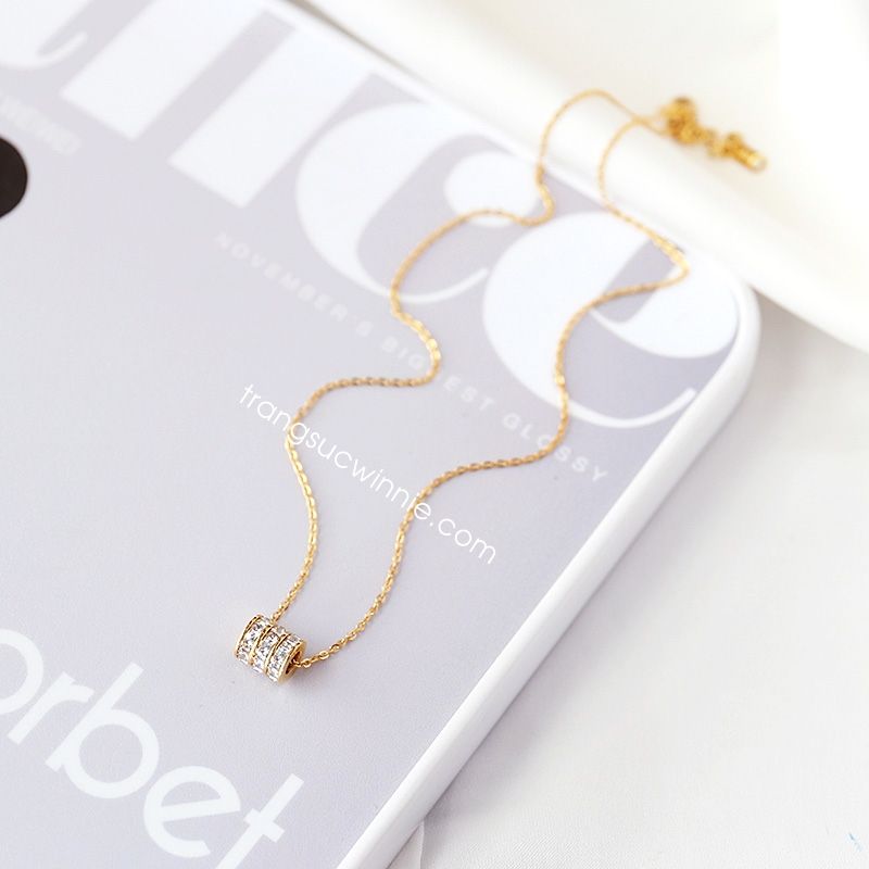  Dây chuyền titan Triple Cube VG 