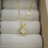  Dây chuyền titan Twist cube 