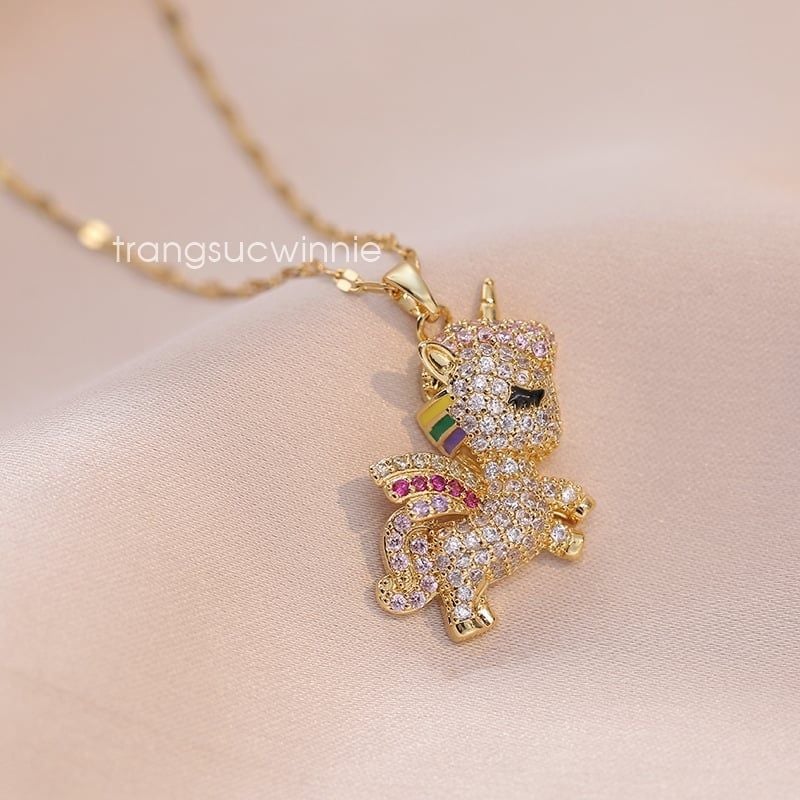  Dây chuyền titan Unicorn 