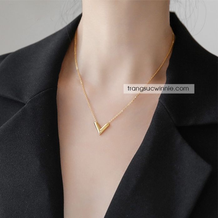  Dây chuyền titan V VG 