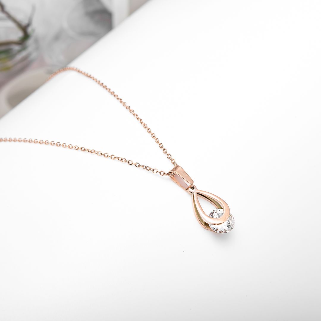  Dây chuyền titan Water Diamond 