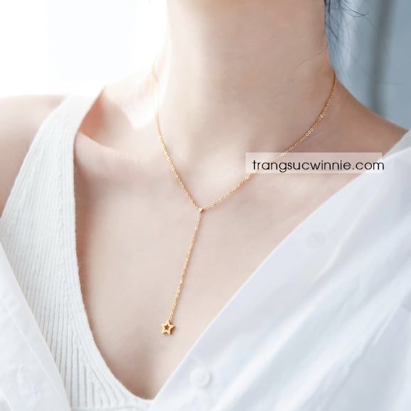  Dây chuyền titan Y Star 