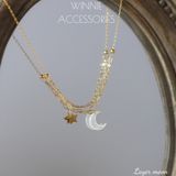  Dây chuyền Titan Layer Moon 