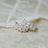  Hoa tai Bạc S925 Khoen Wheat 