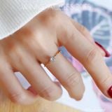  Nhẫn titan Gilter diamond 