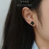  Hoa tai Titan Cỏ 4 lá 13mm VG 