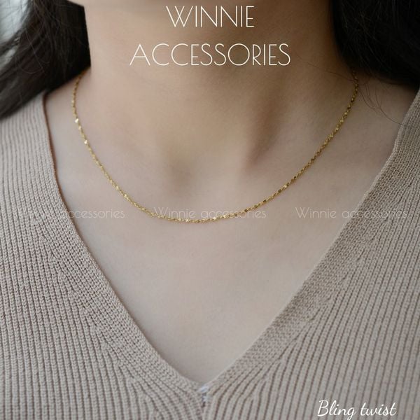  Dây chuyền Titan Bling Twist 