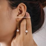  Hoa tai Ngọc trai dây 