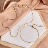  Lắc tay titan SS Chain 