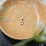  Dây chuyền Bạc S925 Circle 