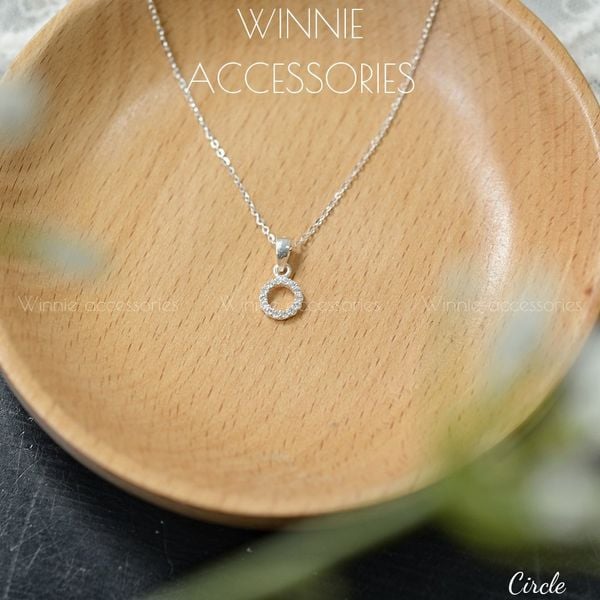  Dây chuyền Bạc S925 Circle 
