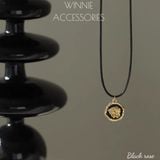  Dây chuyền Titan Black Rose 