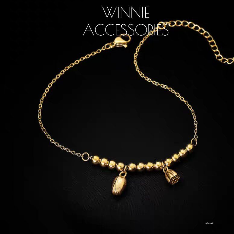  Lắc chân titan Lotus bi 