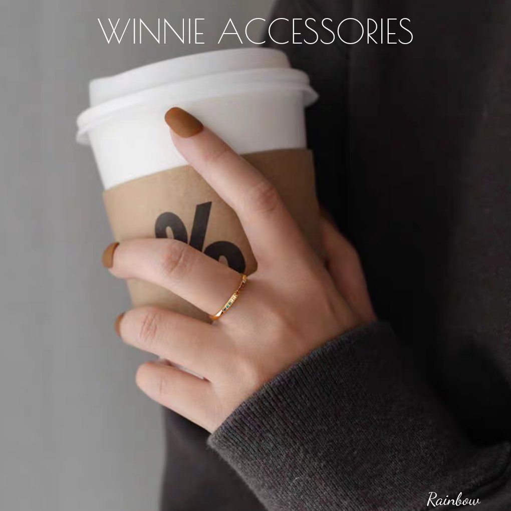  Nhẫn titan Rainbow 