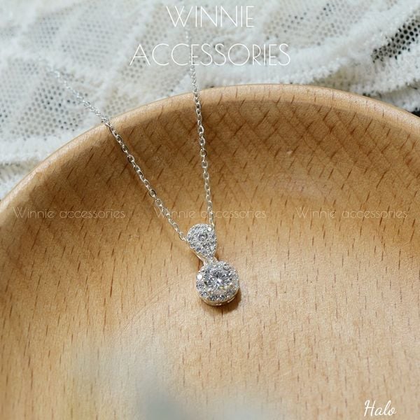  Dây chuyền Bạc S925 Halo 