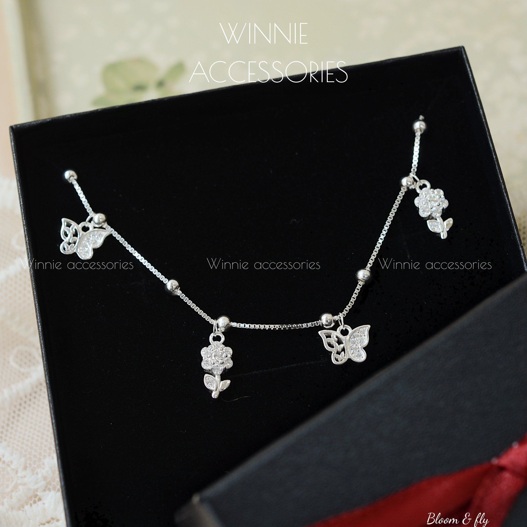  Lắc tay Bạc S925 Bloom & Fly 