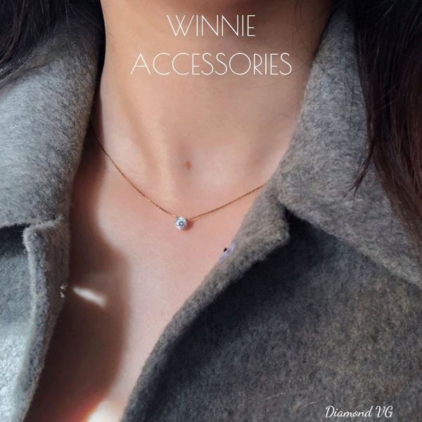  Dây chuyền titan diamond VG 