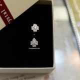  Hoa tai Bạc S925 Khoen Sakura 