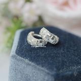  Hoa tai Bạc S925 Khoen Superstar 