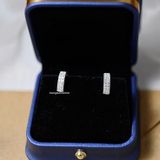  Hoa tai Bạc S925 U Zircon 