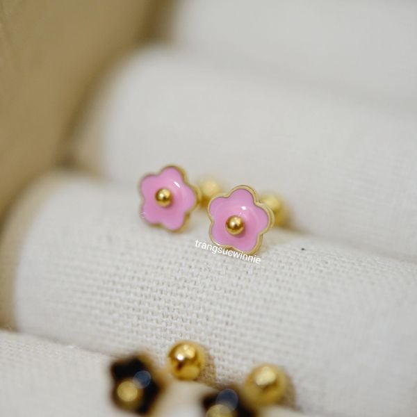  Hoa tai titan Bi Nhụy màu 