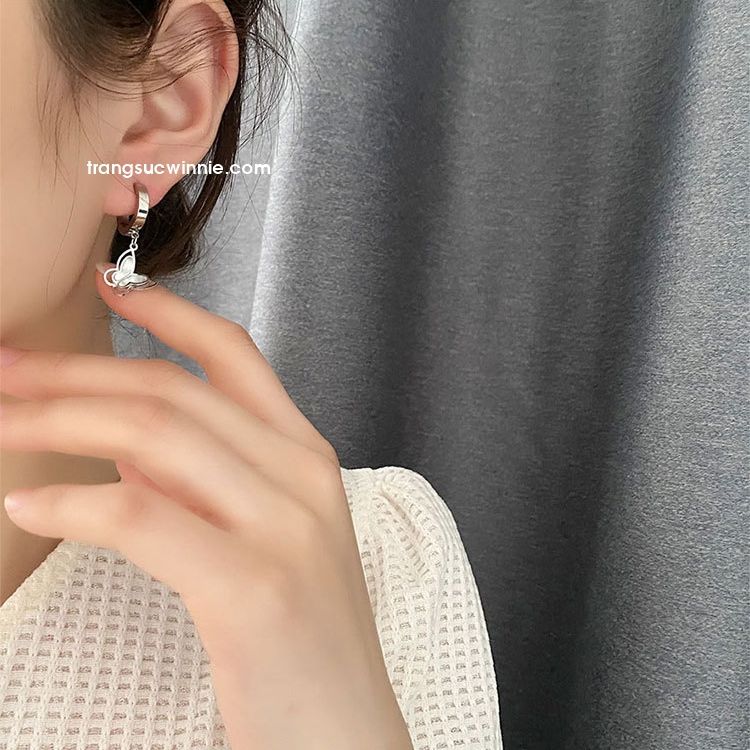  Hoa tai titan Bướm đôi B 