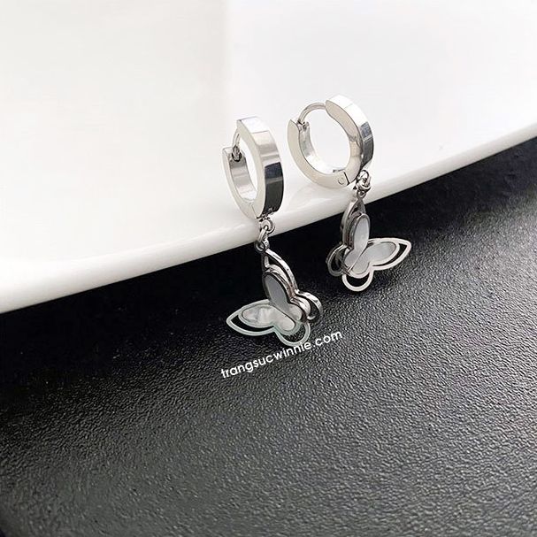  Hoa tai titan Bướm đôi B 