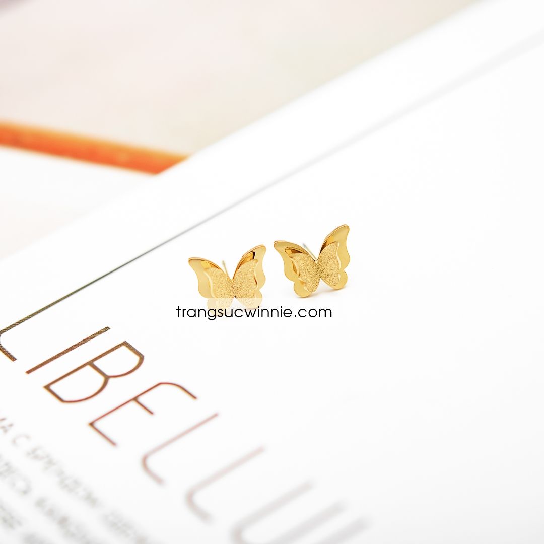  Hoa tai titan Bướm matte VG 