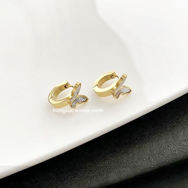  Hoa tai titan Bướm trắng 