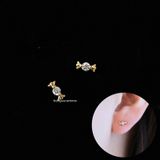  Hoa tai Bạc S925 Candy 
