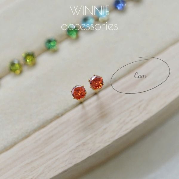  Hoa tai titan Color Diamond 