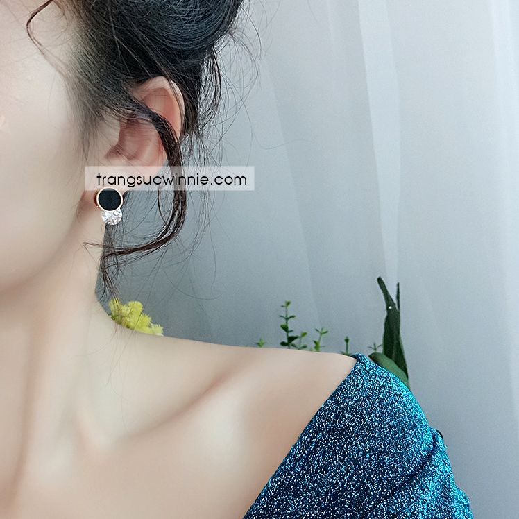 Hoa tai titan Diamond Black 