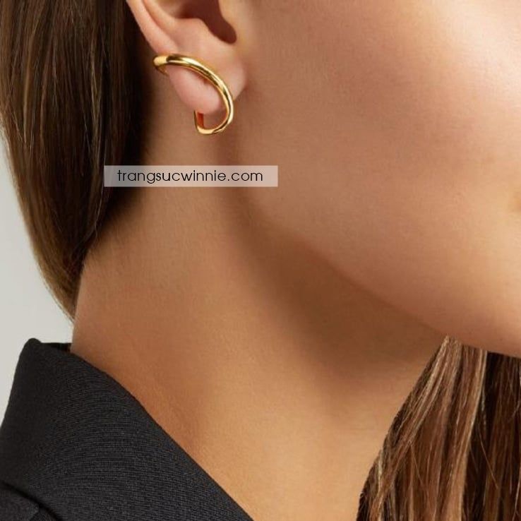  Hoa tai titan Earcuff 