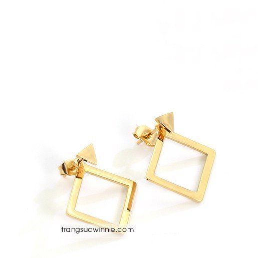  Hoa tai titan Golden Rhombus 