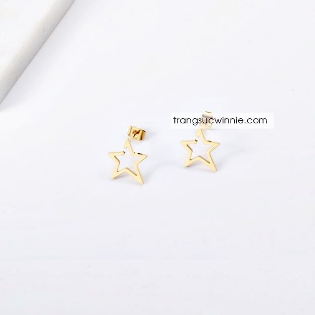  Hoa tai titan Golden star 