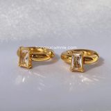  Hoa tai titan Jade vuông 